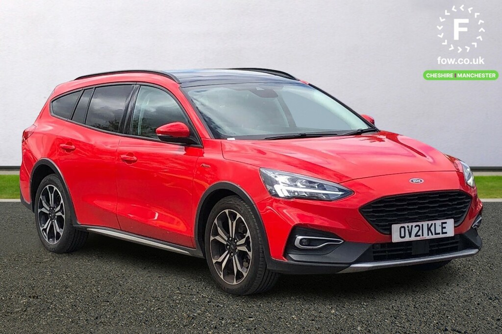 Compare Ford Focus 1.5 Ecoblue 120 Active X OV21KLE Red