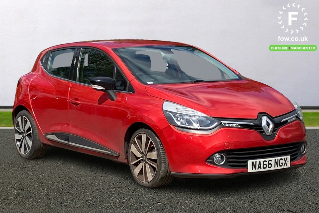 Compare Renault Clio 1.5 Dci 90 Dynamique S Nav NA66NGX Red