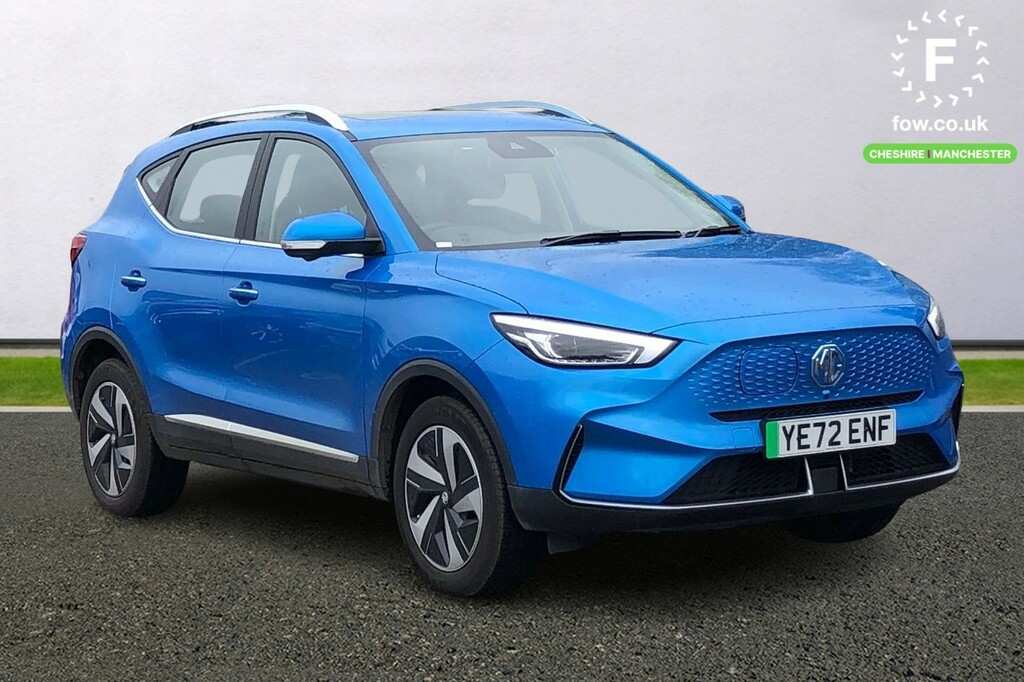 Compare MG ZS 130Kw Trophy Ev 51Kwh YE72ENF Blue