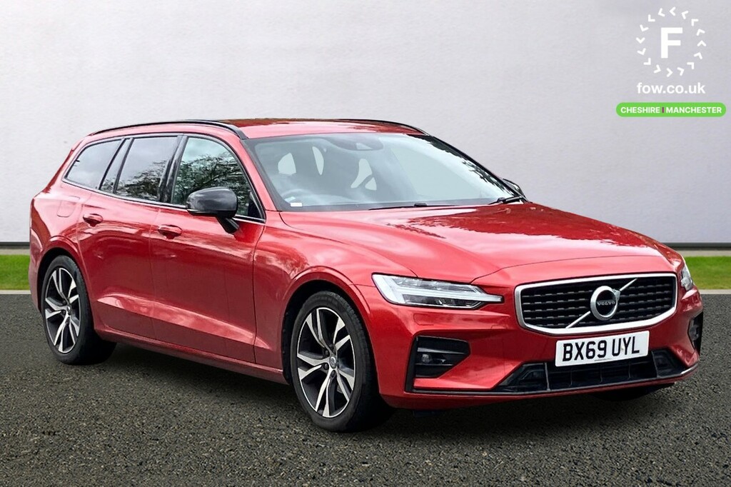 Compare Volvo V60 2.0 T4 190 R Design Plus BX69UYL Red