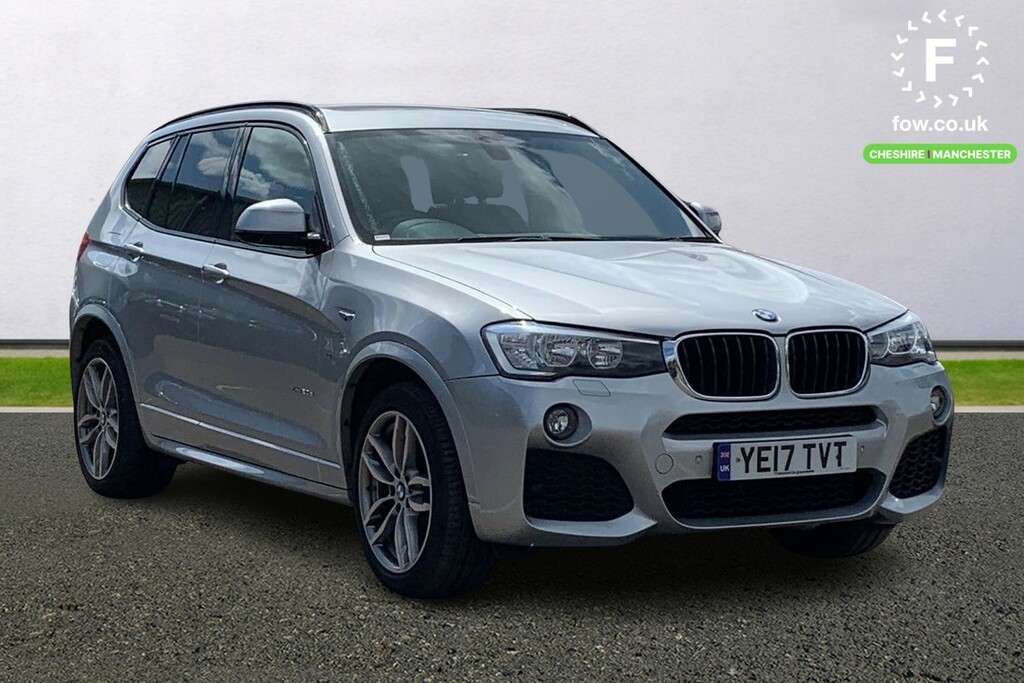 Compare BMW X3 Xdrive20d M Sport Step YE17TVT Silver