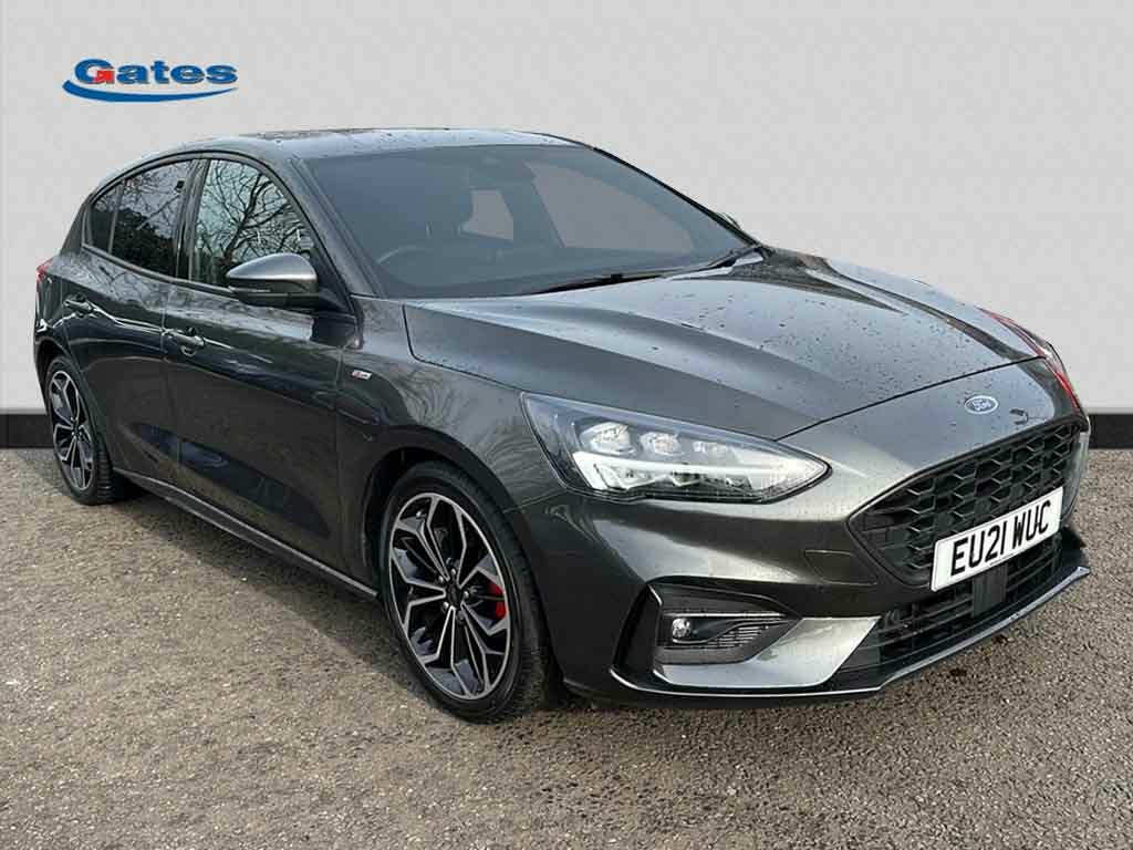 Compare Ford Focus St-line X Edition 1.0 Mhev 155Ps EU21WUC Grey