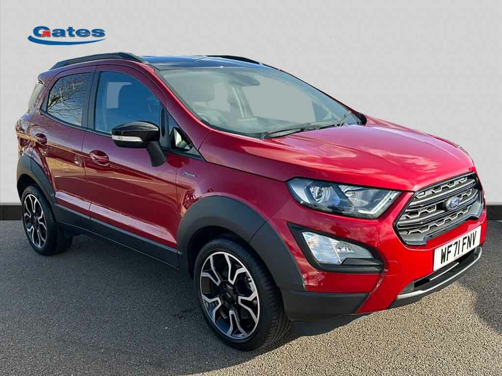Compare Ford Ecosport Active 1.0 125Ps WF71FNV Red