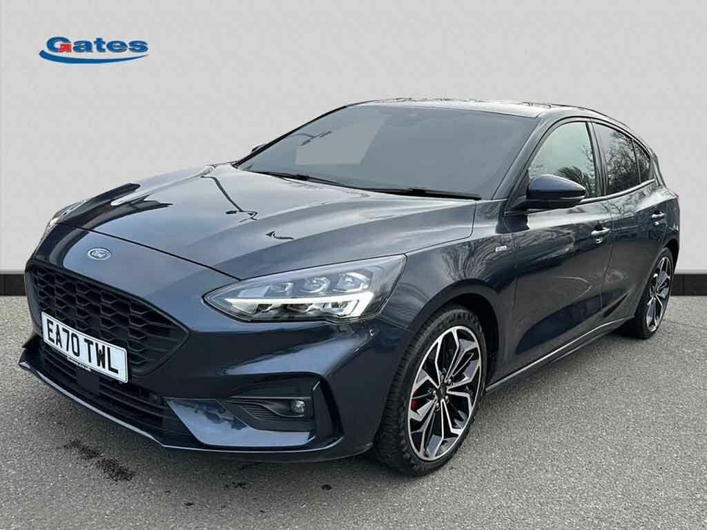 Compare Ford Focus St-line X Edition 1.0 Mhev 155Ps EA70TWL Blue
