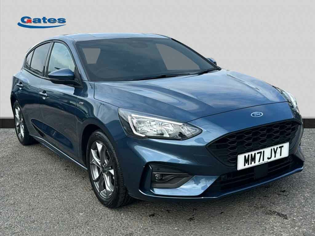 Compare Ford Focus St-line Edition 1.0 Mhev 125Ps MM71JYT Blue