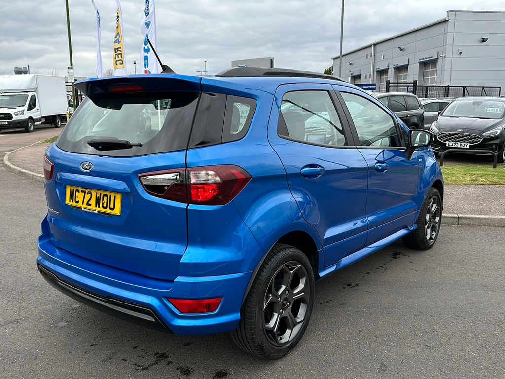 Compare Ford Ecosport St-line 1.0 140Ps MC72WOU Blue