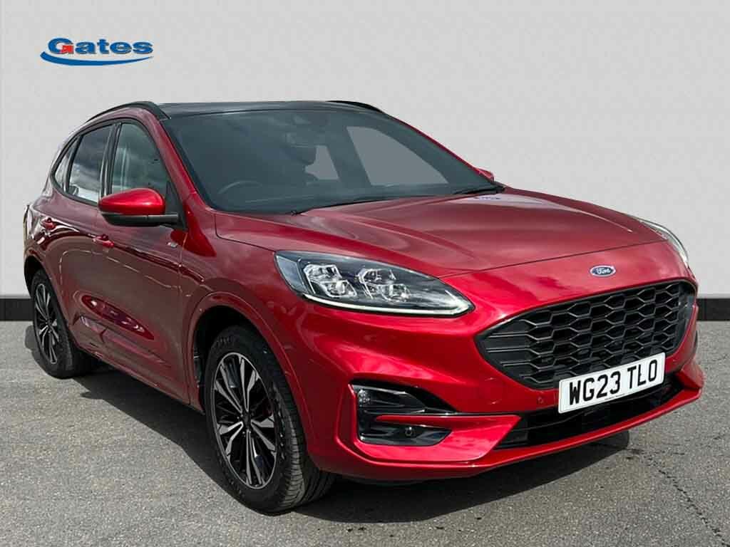 Compare Ford Kuga St-line X 2.5 Phev 225Ps 2Wd WG23TLO Red