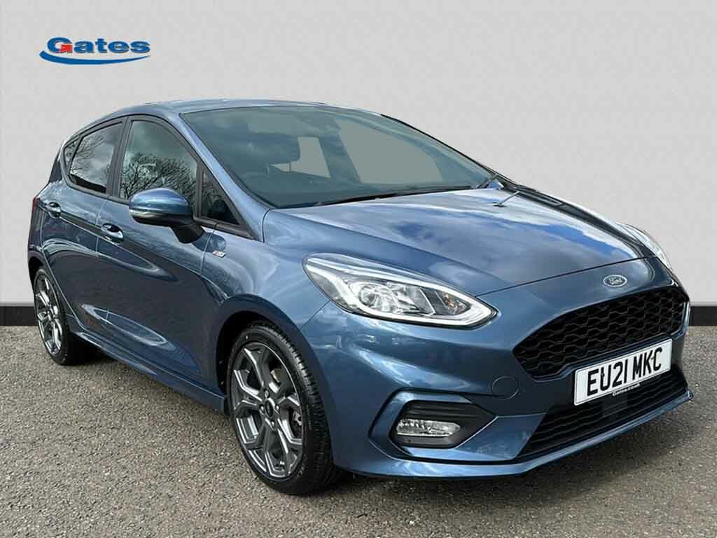 Compare Ford Fiesta St-line Edition 1.0 Mhev 125Ps EU21MKC Blue