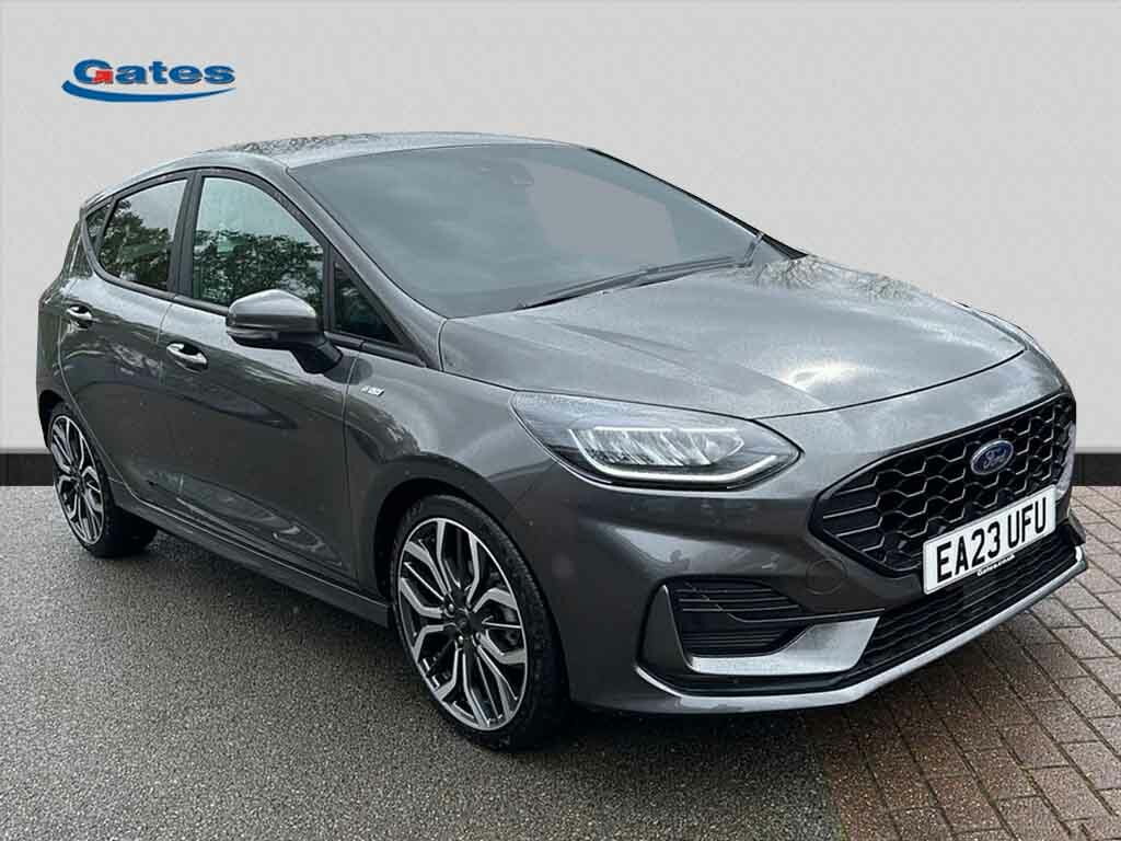 Ford Fiesta St-line X 1.0 Mhev 125Ps Grey #1