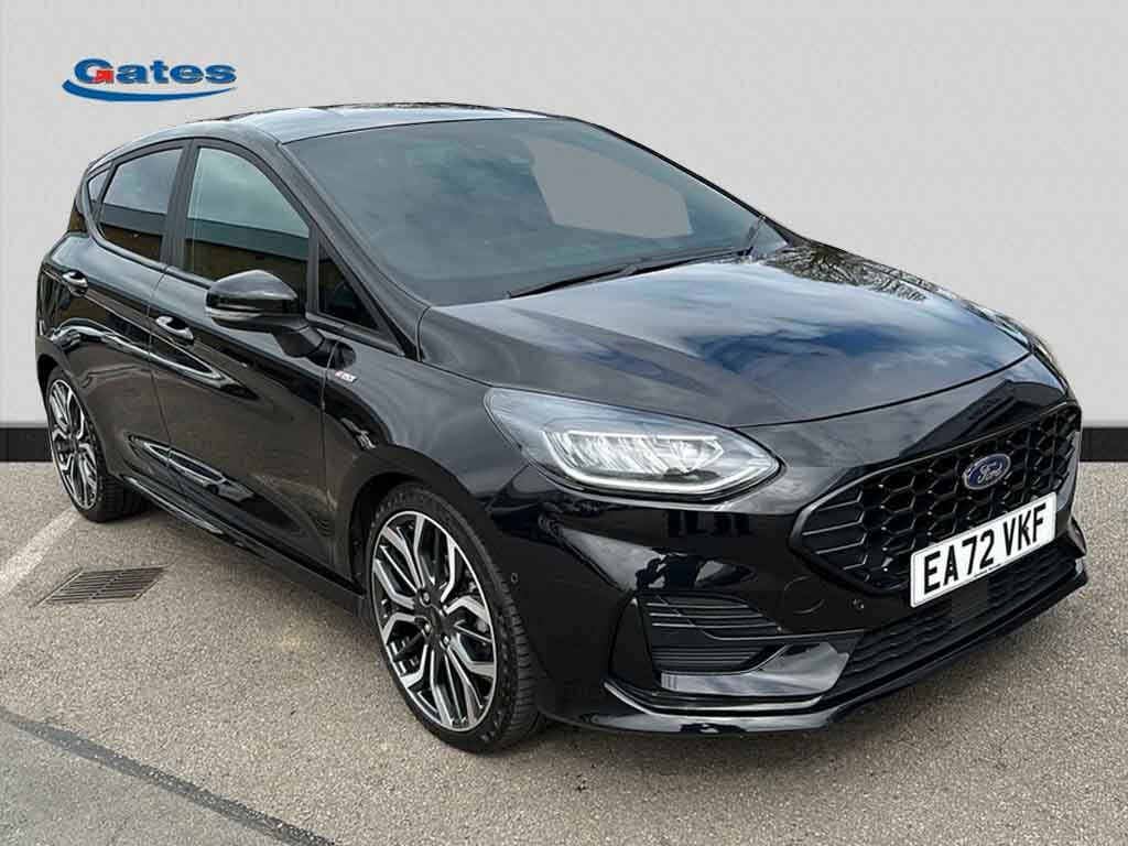 Compare Ford Fiesta St-line X Edition 1.0 Mhev 125Ps EA72VKF Black