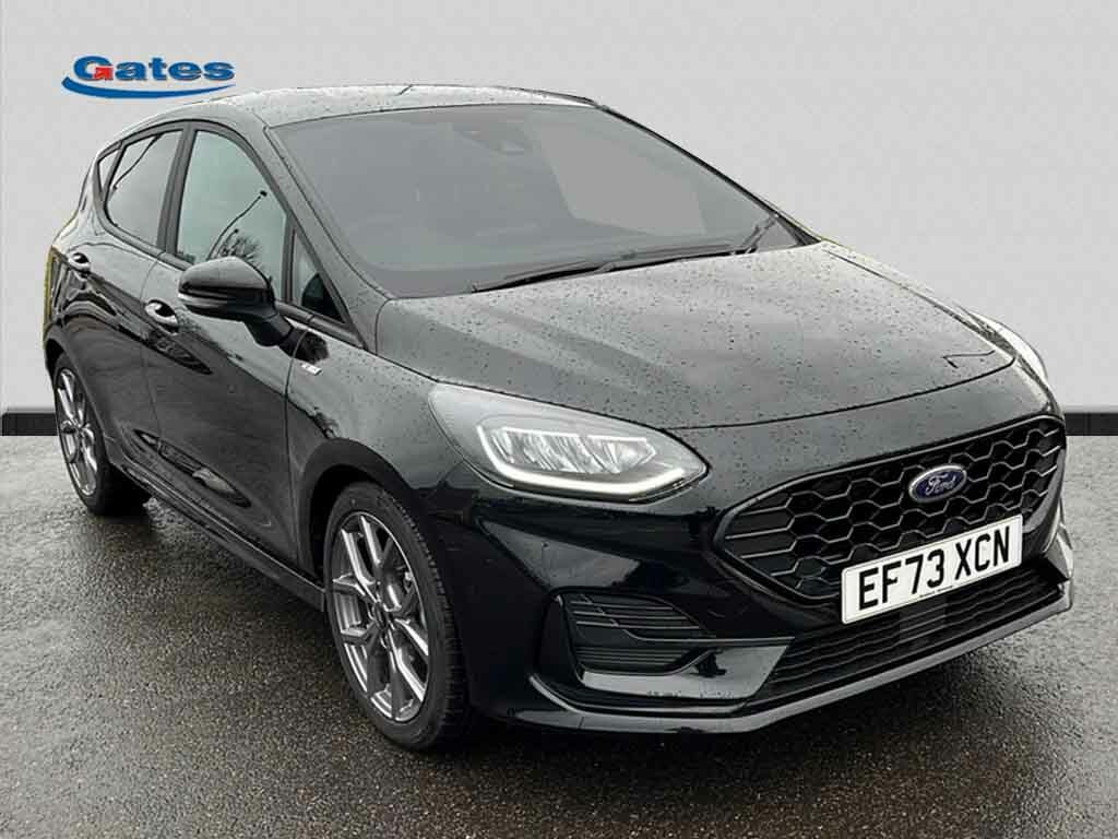 Compare Ford Fiesta St-line 1.0 Mhev 125Ps EF73XCN Black