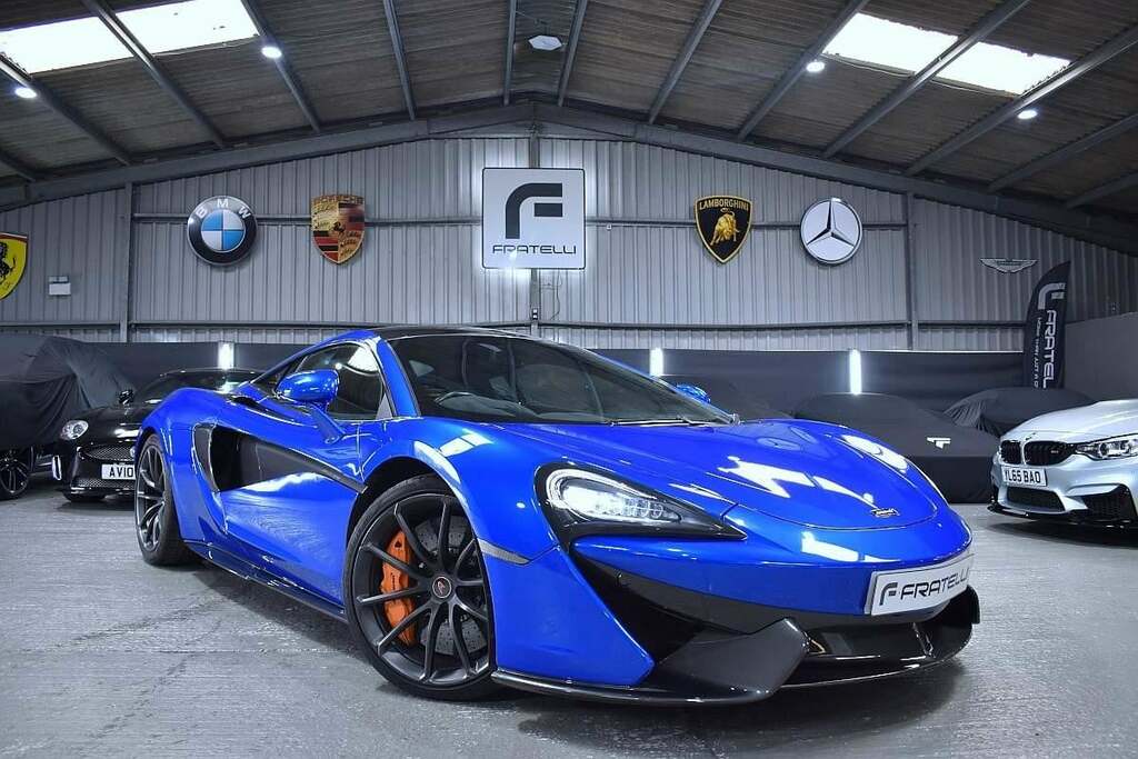 McLaren 570S 2018 18 3.8T Blue #1