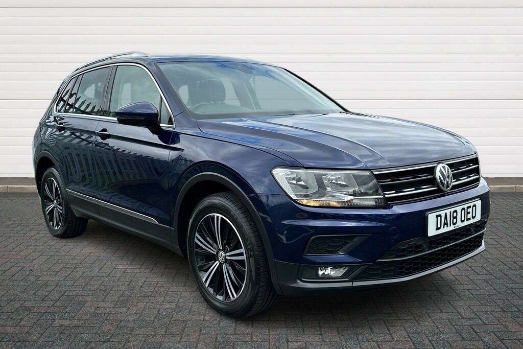 Compare Volkswagen Tiguan Se Nav Tsi Act 4Motion DA18OEO Blue