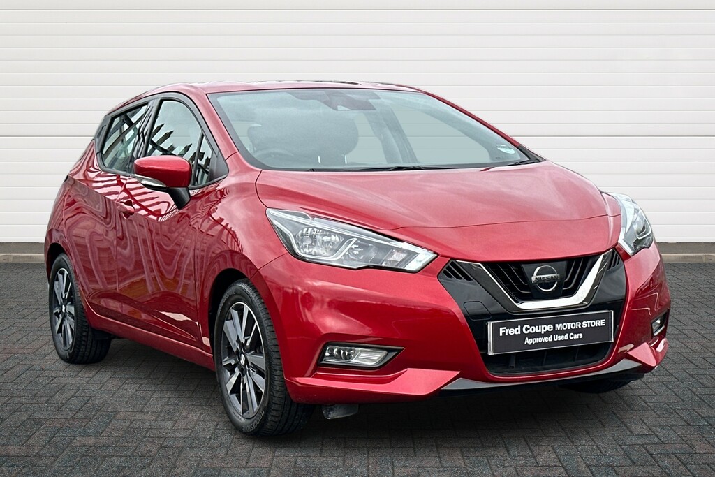 Compare Nissan Micra Ig-t Acenta Limited Edition HV18VRZ Red