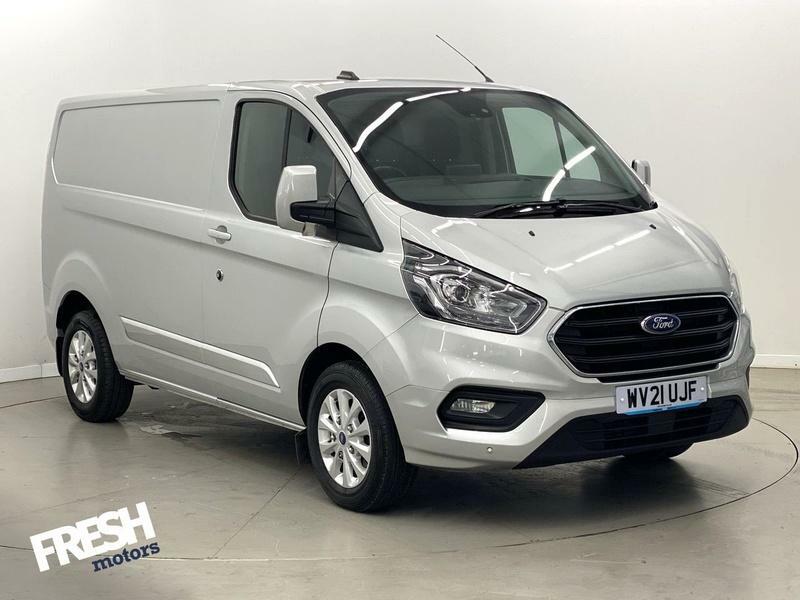 Compare Ford Transit Custom 300 Ecoblue Limited WV21UJF Silver
