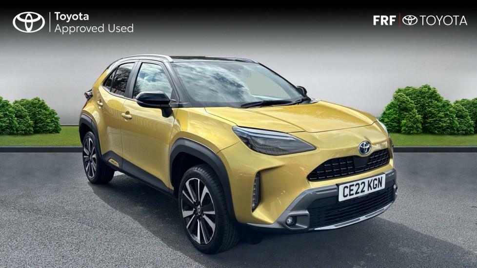 Compare Toyota Yaris Cross 1.5 Vvt-h Premiere Edition E-cvt Euro 6 Ss CE22KGN Yellow