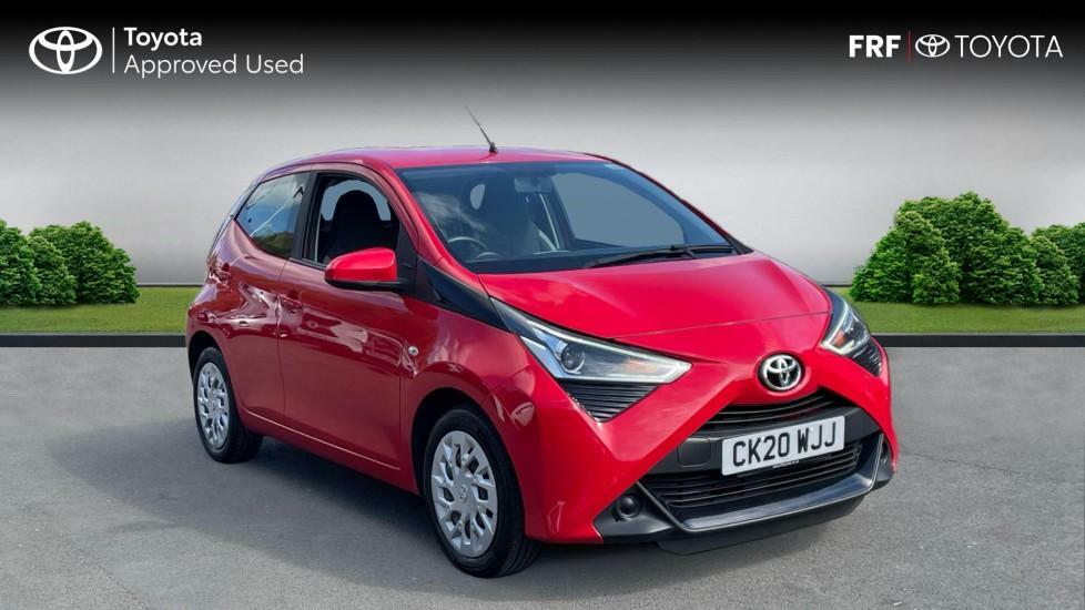 Compare Toyota Aygo X 1.0 Vvt-i X-play Euro 6 CK20WJJ Red