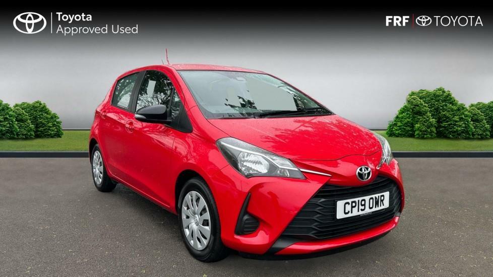 Compare Toyota Yaris 1.0 Vvt-i Active Euro 6 CP19OWR Red