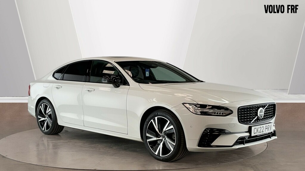 Volvo S90 Recharge R-design, T8 Awd Plug-in Hybrid White #1