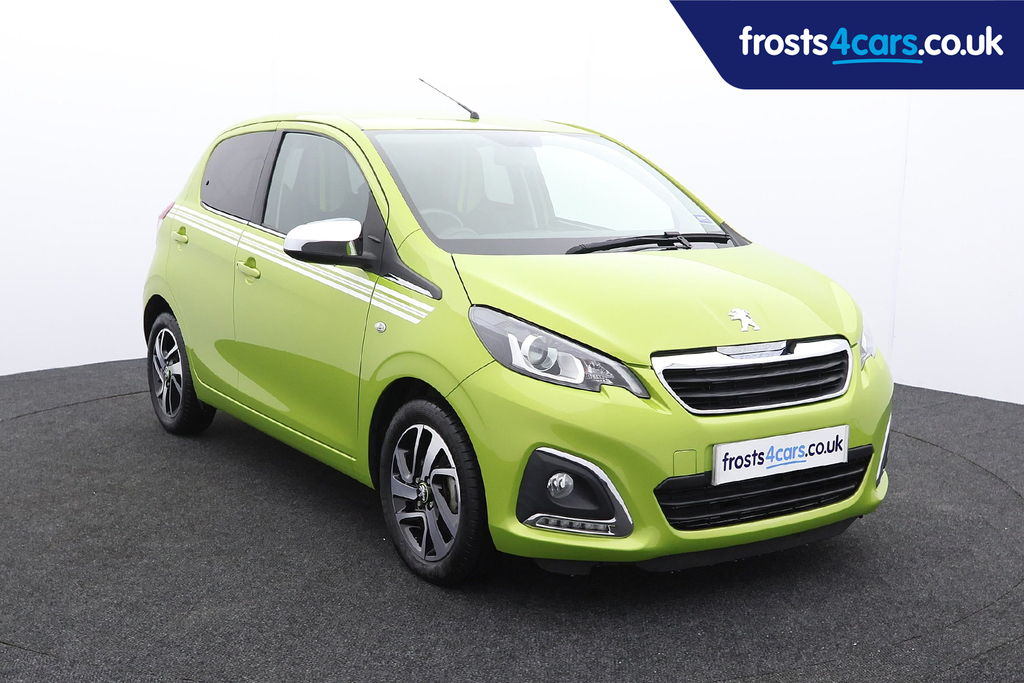 Compare Peugeot 108 1.0I Collection 2-Tronic KO19BUF Green