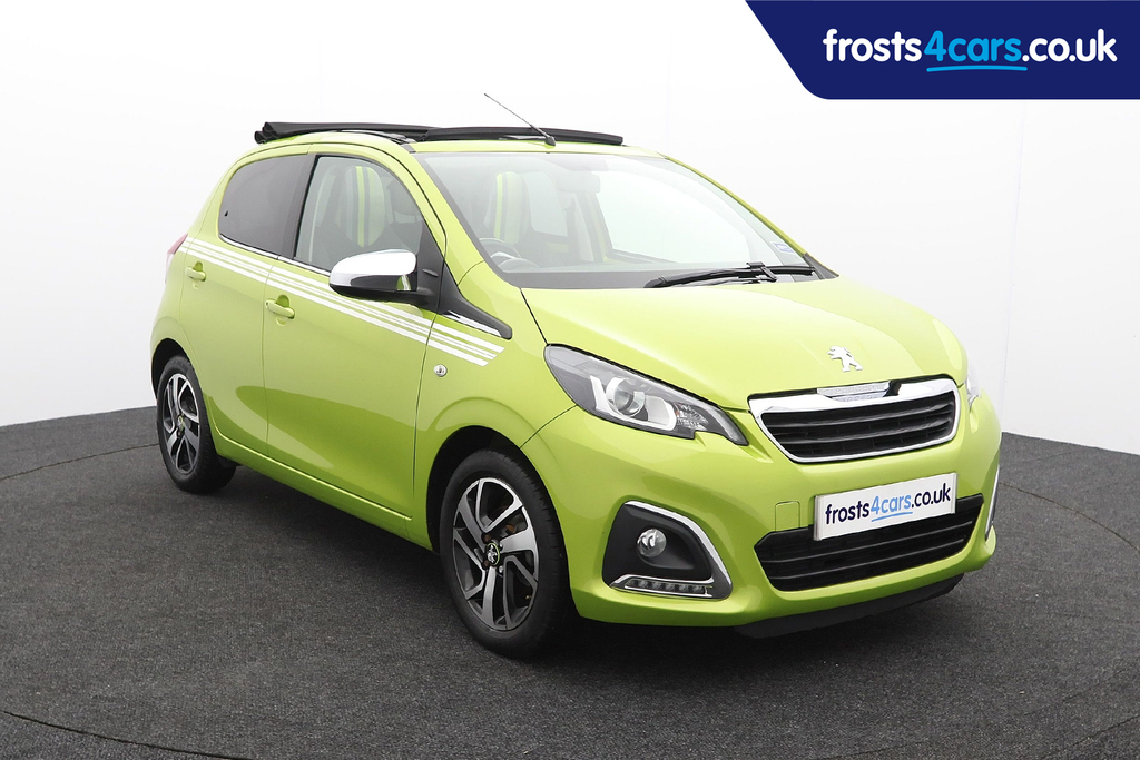 Compare Peugeot 108 1.0I Collection BT68OOX Green