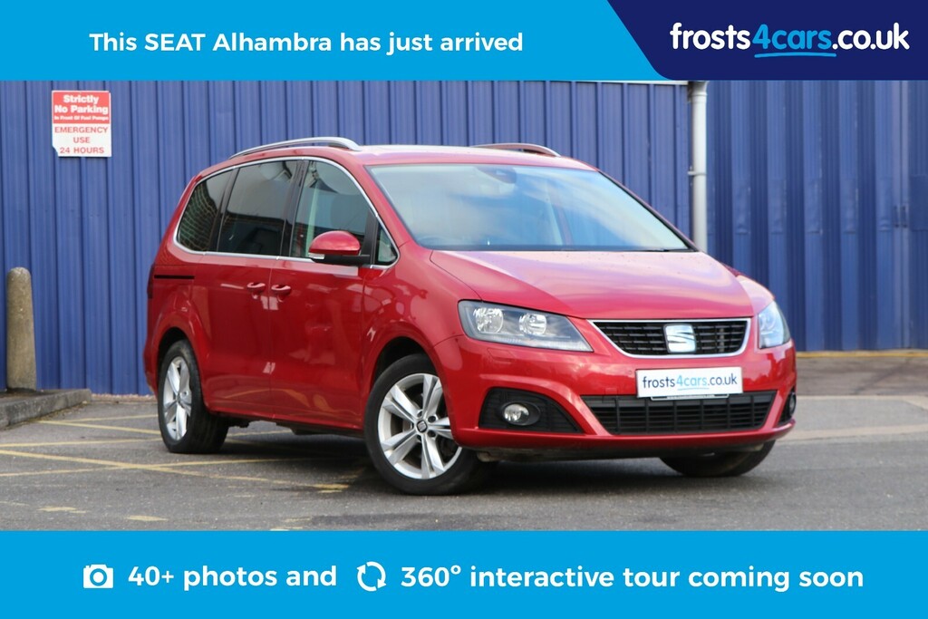 Compare Seat Alhambra 2.0Tdi Ecomotive 150 Xcellence DSZ7787 Red
