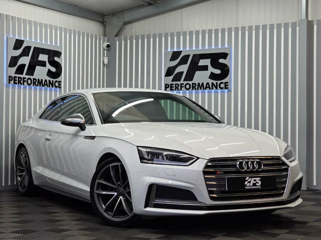 Audi S5 2018 18 3.0 White #1