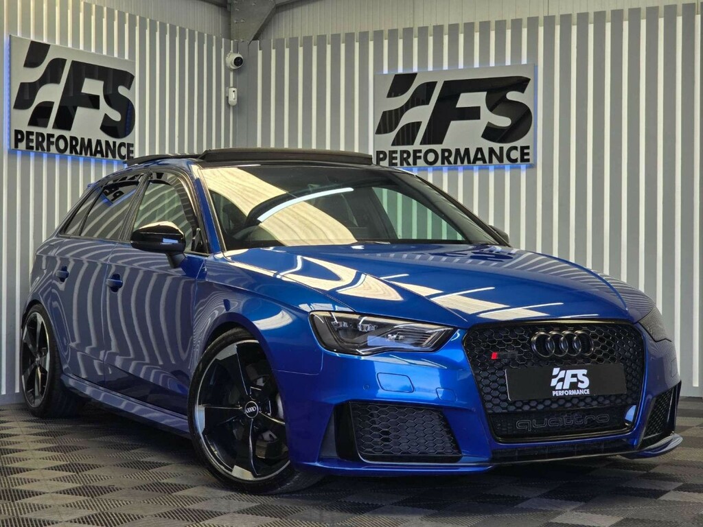 Compare Audi RS3 2016 65 2.5 HT65GAA Blue