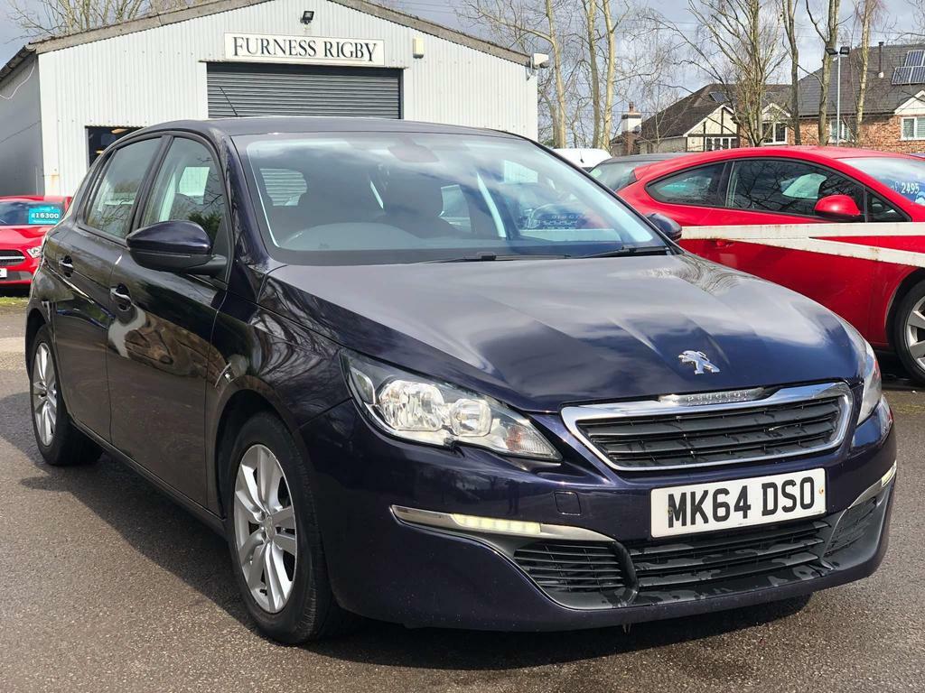 Compare Peugeot 308 Hdi Active MK64DSO Blue