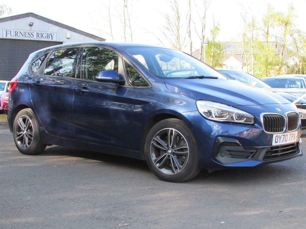 Compare BMW 2 Series Active Tourer Active Tourer 1.5 225Xe 7.6Kwh Sport 4Wd Euro OY70TPX Blue