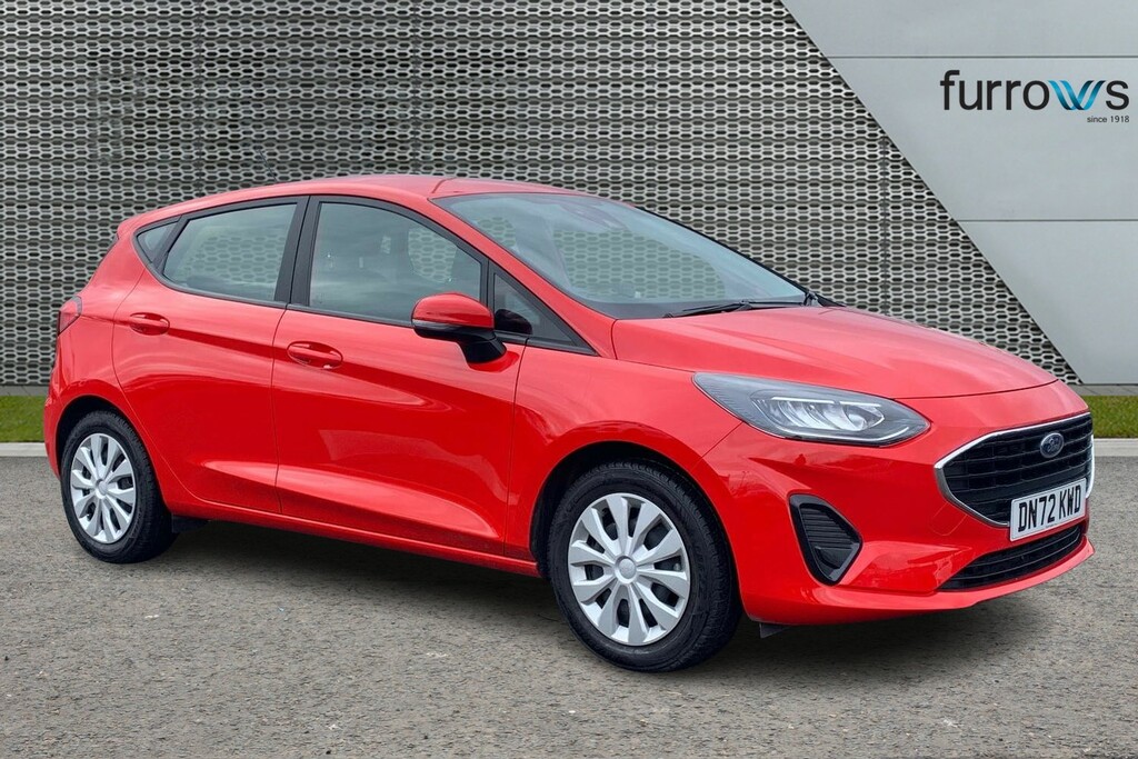 Compare Ford Fiesta 1.0 Ecoboost Trend DN72KWD Red