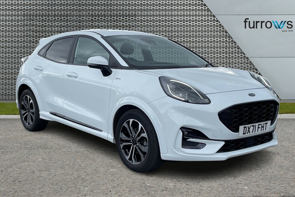 Compare Ford Puma 1.0 Ecoboost Hybrid Mhev St-line DX71FHT White