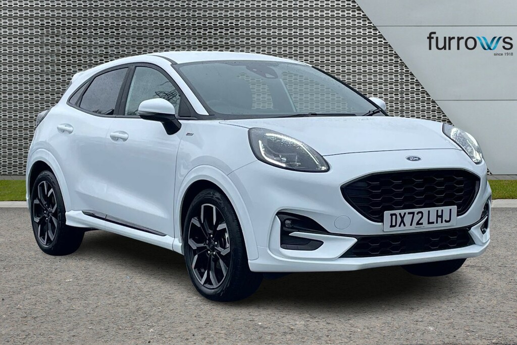 Compare Ford Puma 1.0 Ecoboost Hybrid Mhev St-line X Dct DX72LHJ White