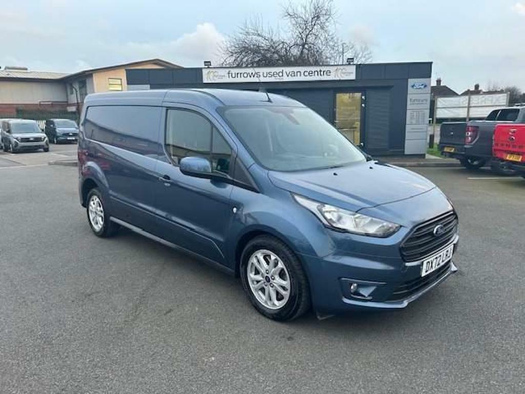Compare Ford Transit Connect Connect 1.5 250 Ecoblue Limited L2 Euro 6 Ss DX72LRJ Blue