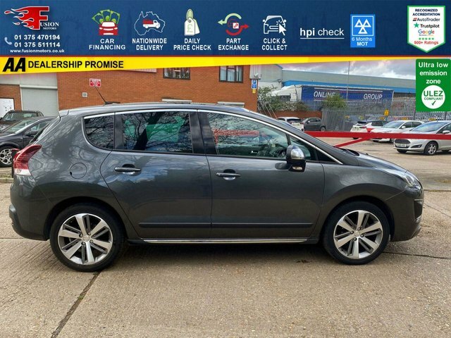 Compare Peugeot 3008 1.6 Blue Hdi Ss Allure 120 Bhp SV66RYY Grey