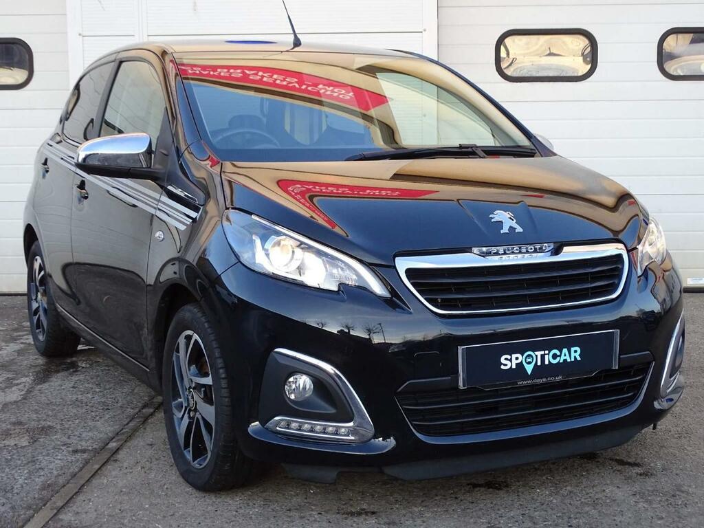 Compare Peugeot 108 1.0 Collection 2 Tronic Euro 6 OY19LFF Black