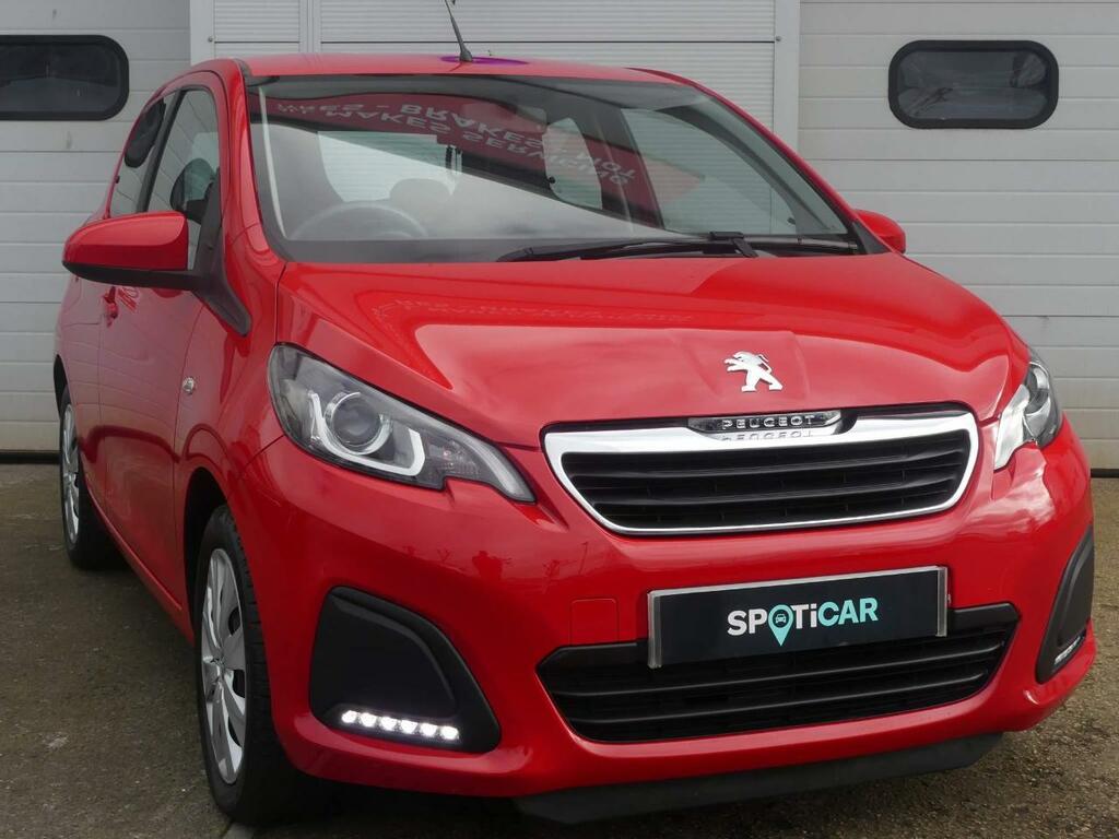 Compare Peugeot 108 1.0 Active Euro 6 WU67OWB Red