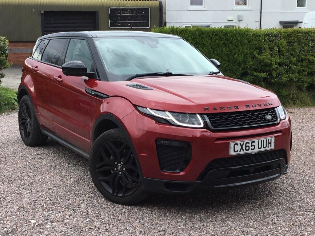Compare Land Rover Range Rover Evoque Td4 Hse Dynamic Lux CX65UUH Red