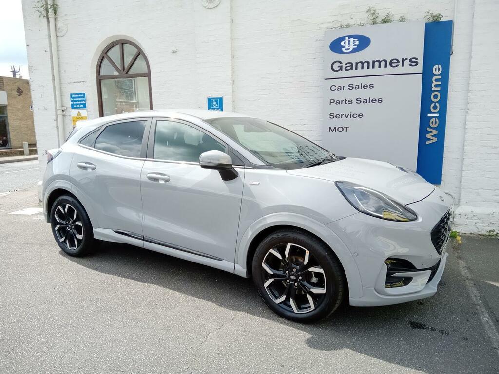 Compare Ford Puma 1.0 T Ecoboost Mhev St-line X 2021 EO21DKK Grey