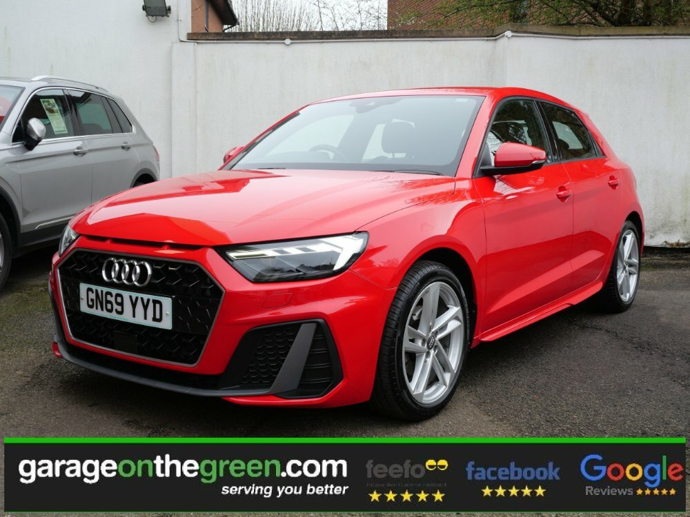 Compare Audi A1 1.0 Tfsi 30 S Line Sportback Euro 6 Ss GN69YYD Red