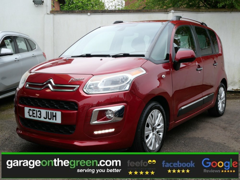 Citroen C3 Picasso 1.6 Vti Exclusive Egs6 Euro 5 Only 28000 Miles Red #1