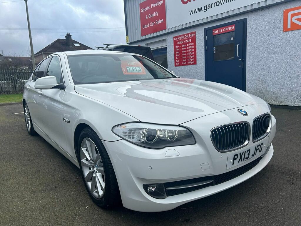 Compare BMW 5 Series Saloon 2.0 520D Se Euro 5 Ss 201313 PX13JFG White