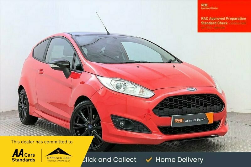 Compare Ford Fiesta 1.0 Ecoboost Zetec S SC14ETF Red