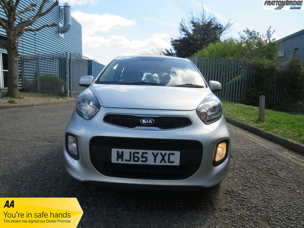 Compare Kia Picanto Hatchback 1.0 2 Good History, New Mot And Clutch MJ65YXC Silver