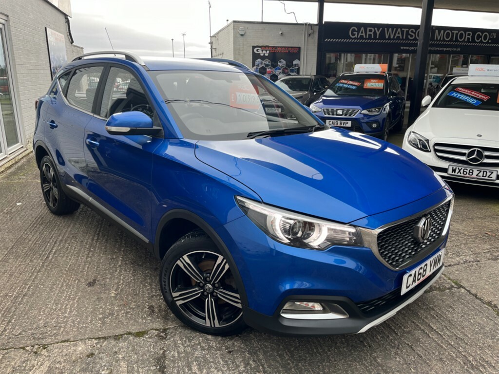 Compare MG ZS Exclusive CA68YMM Blue