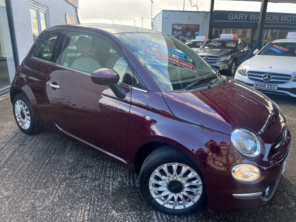 Fiat 500 1.2L Lounge Red #1