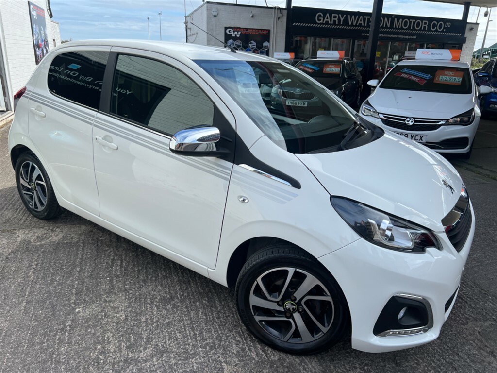 Compare Peugeot 108 Collection CL19EFT White