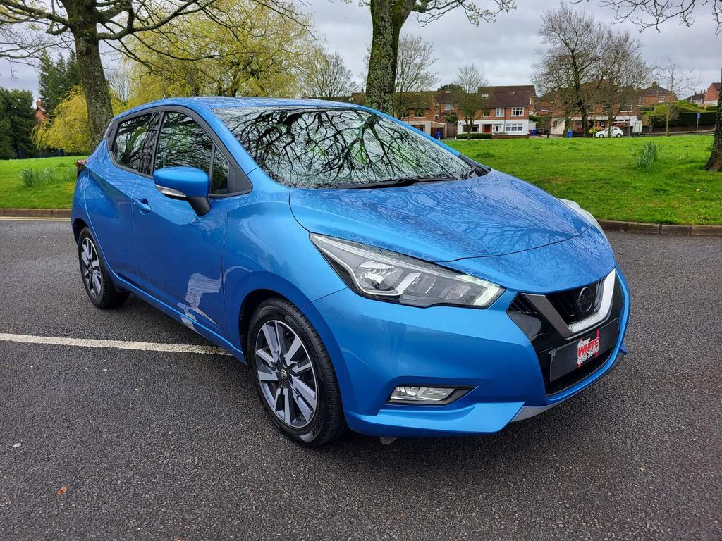 Compare Nissan Micra 0.9 Ig-t Acenta Limited Edition Euro 6 Ss  Blue