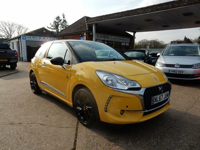Compare DS DS 3 Puretech Performance Line Ss ML67JUW Yellow