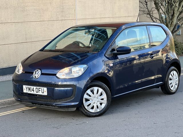 Compare Volkswagen Up 1.0 Move Up 59 Bhp YM14OFU Blue